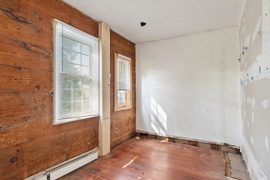 Empty room, Interior, Wood Texture Flooring, Wooden Walls