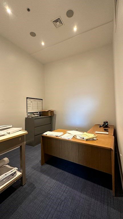 Home Office, Interior, Recessed Lighting