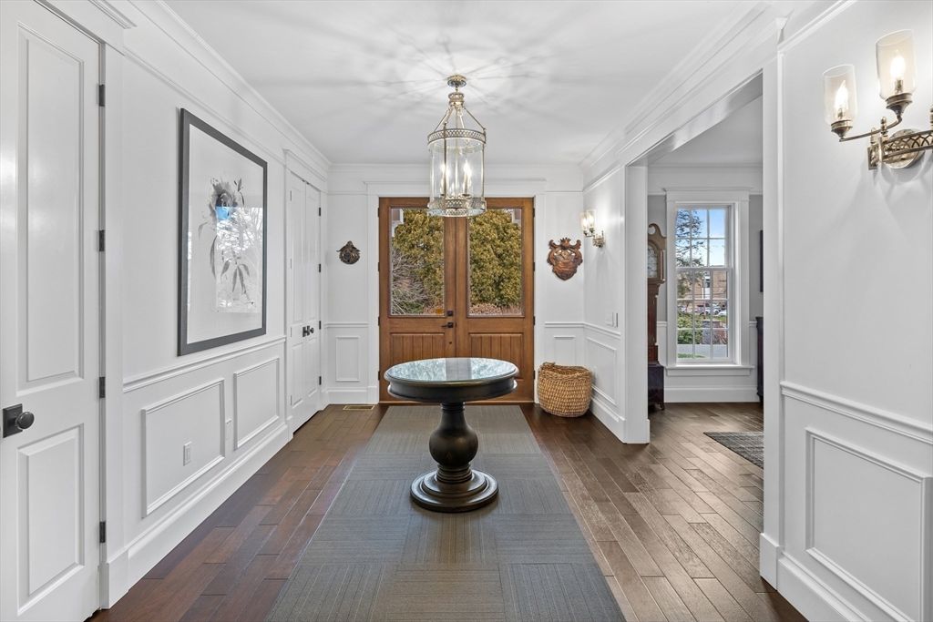 Chandelier, Interior, Pendant Lights, Wood Texture Flooring