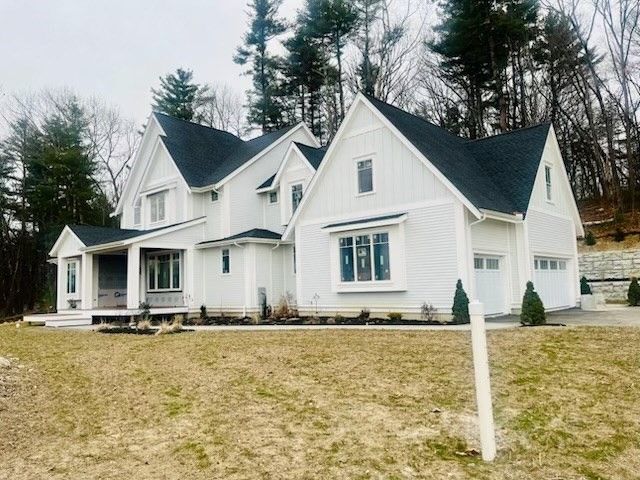 Attached, Backyard, Exterior, Facade, Farmhouse