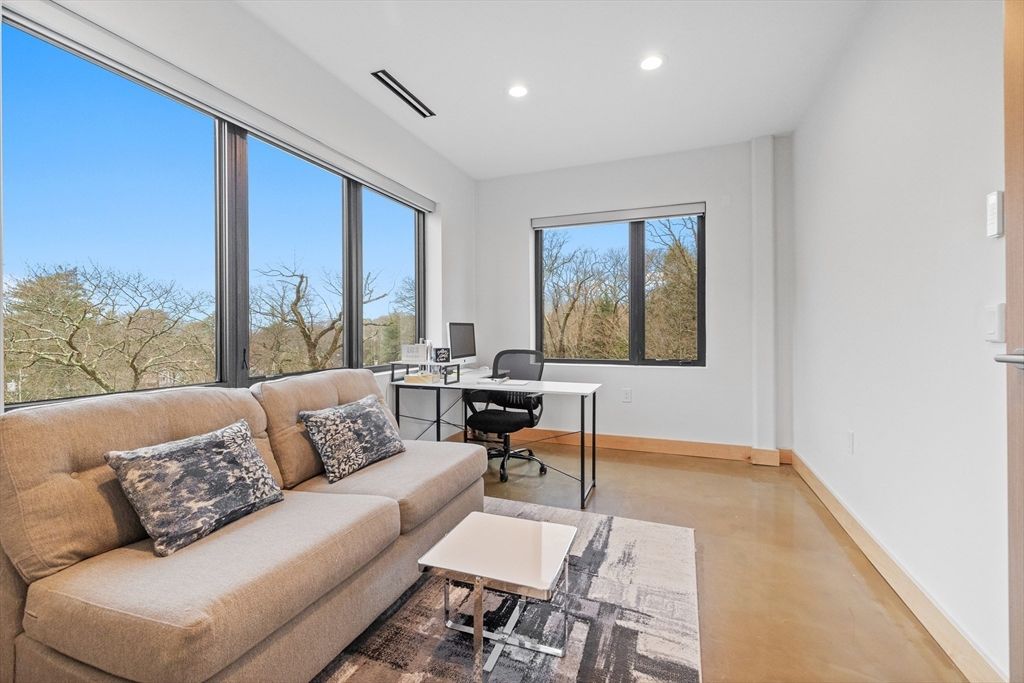 Home Office, Interior, Recessed Lighting
