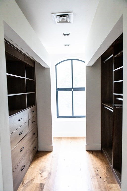 Interior, Walk-in Closets, Wood Texture Flooring