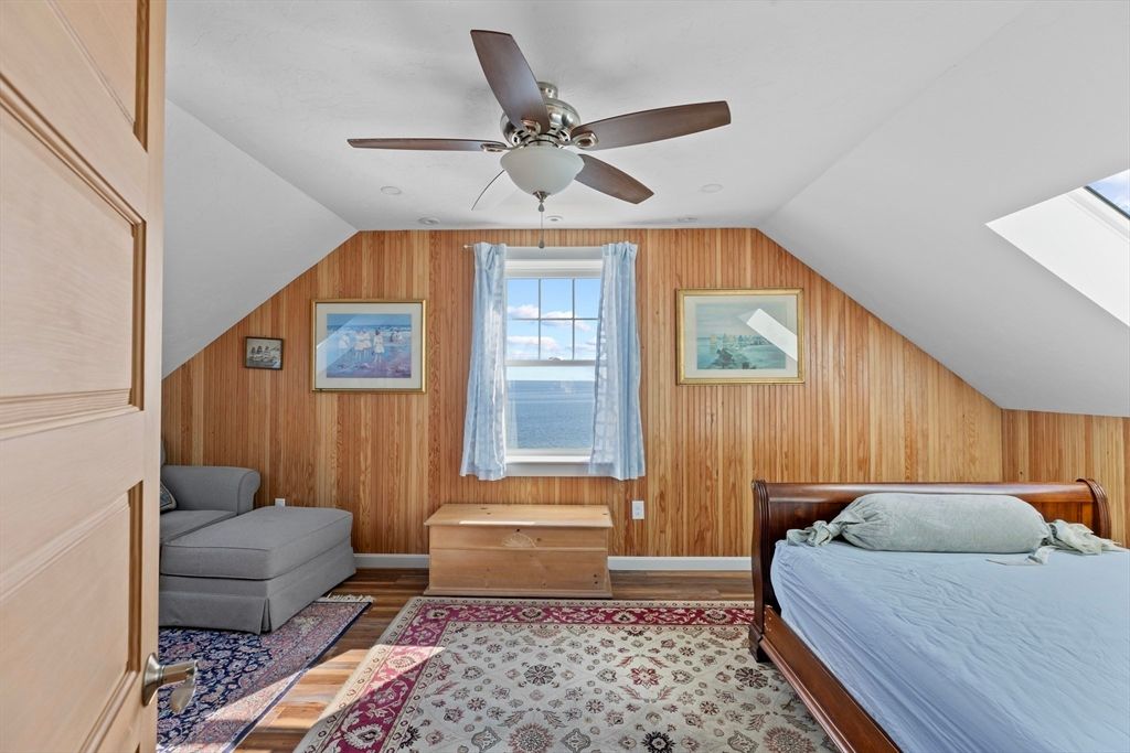 Bedroom, Interior, Wood Texture Flooring, Wooden Walls