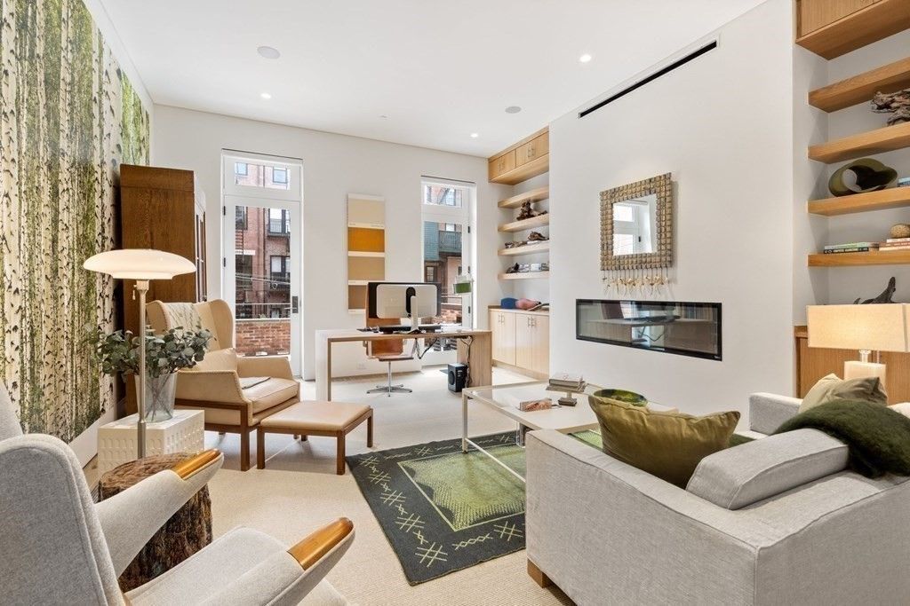 Home Office, Interior, Living room, Recessed Lighting