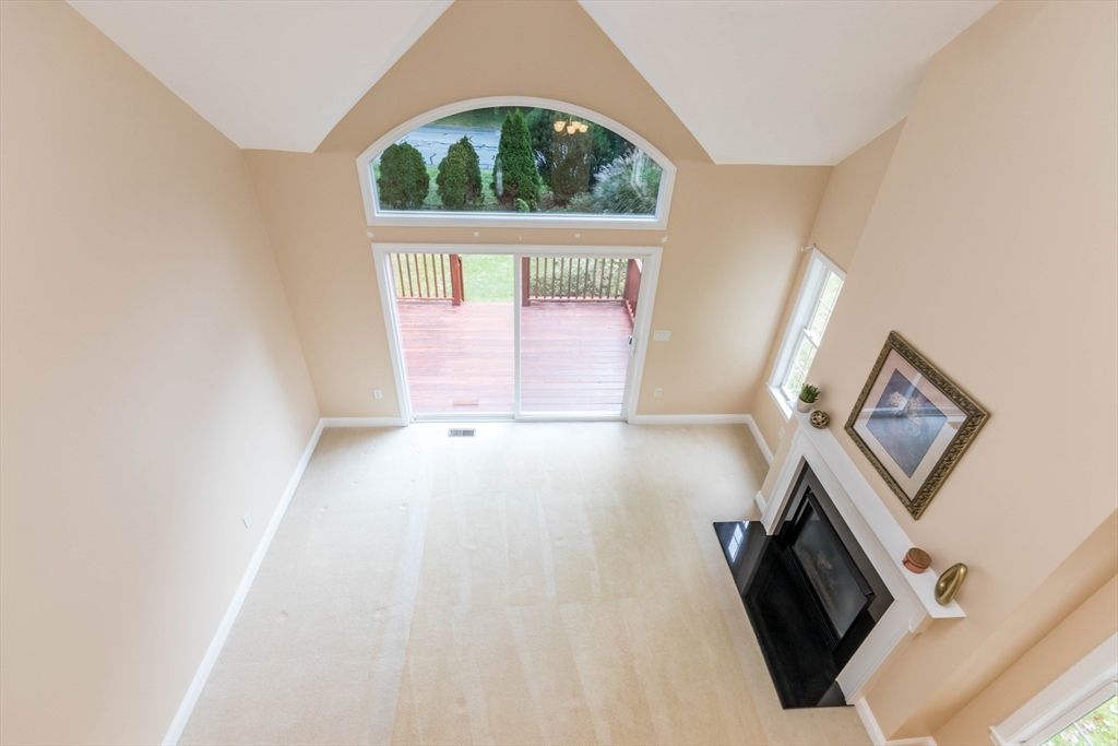 Empty room, Fireplace, Interior