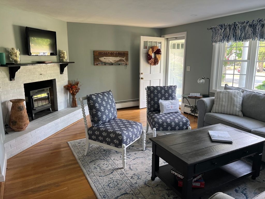 Fireplace, Interior, Living room, Wood Texture Flooring