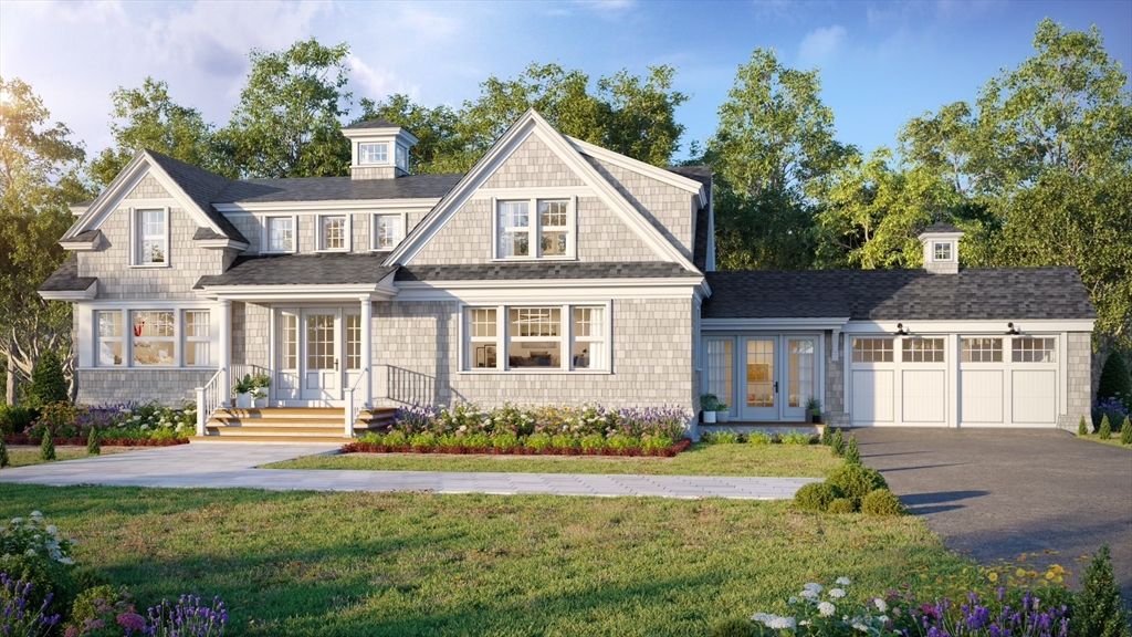 Attached, Exterior, Facade, Farmhouse