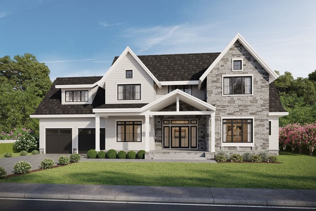 Attached, Exterior, Facade, Farmhouse