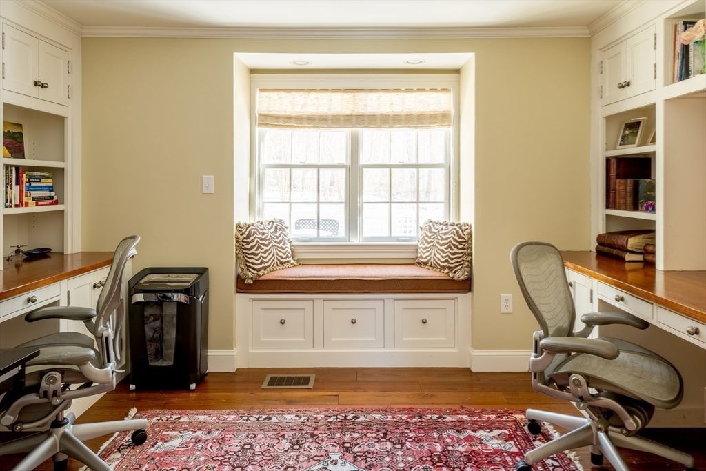 Home Office, Interior, Wood Texture Flooring
