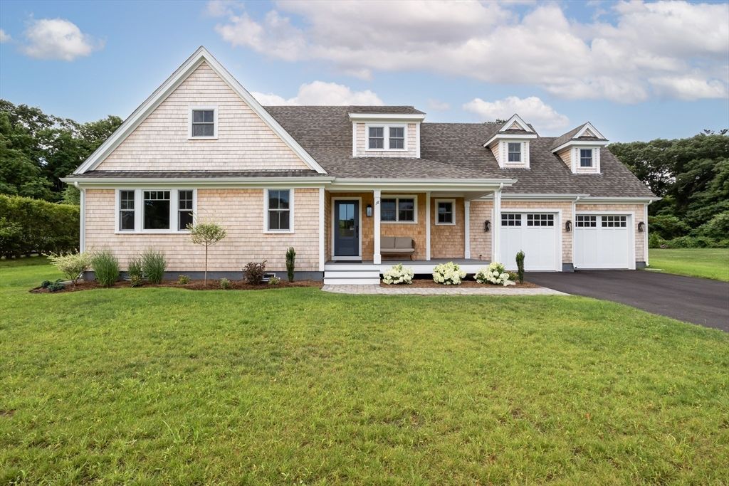 Attached, Exterior, Facade, Brick Facade, Cape Cod