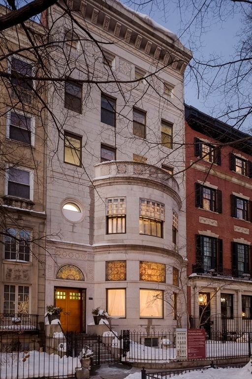 Exterior, Facade, Brick Facade, Brownstone