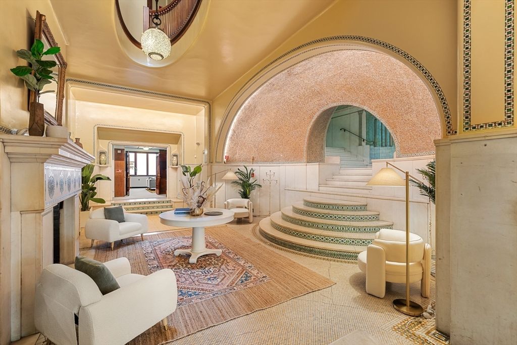 Fireplace, Interior, Wood Texture Flooring