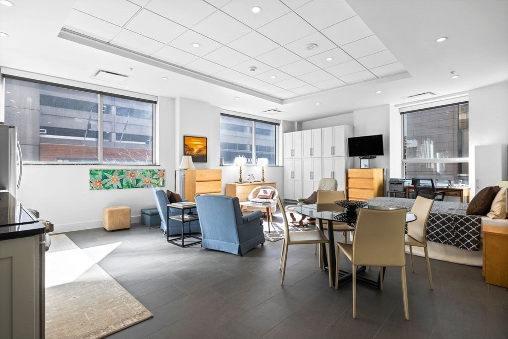 Dining room, Interior, Living room, Recessed Lighting