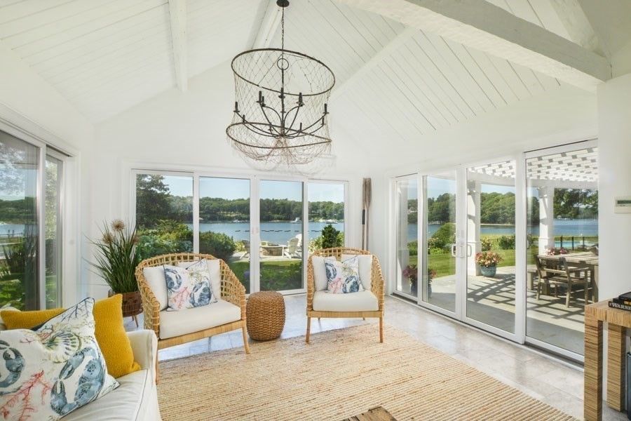 Chandelier, Interior, Living room, Sun Room, Water