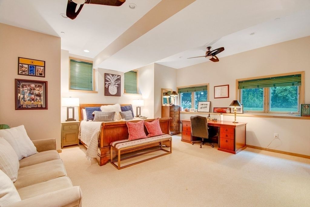Bedroom, Home Office, Interior, Recessed Lighting