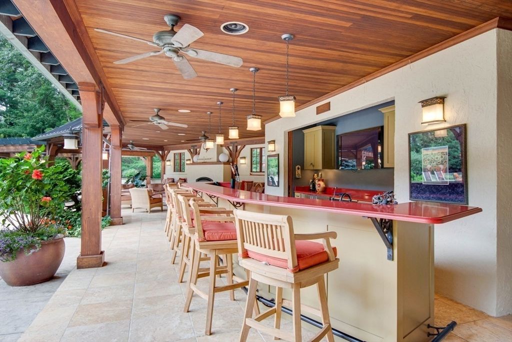 Interior, Pendant Lights, Recessed Lighting, Wooden Ceilings