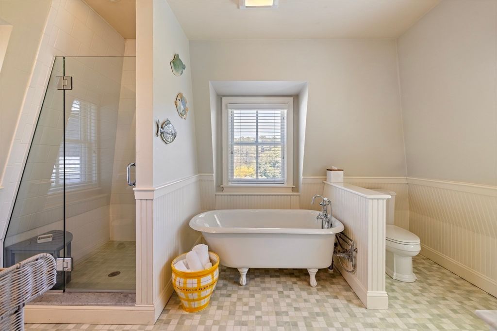 Bathroom, Free Standing Baths, Glass Shower, Interior