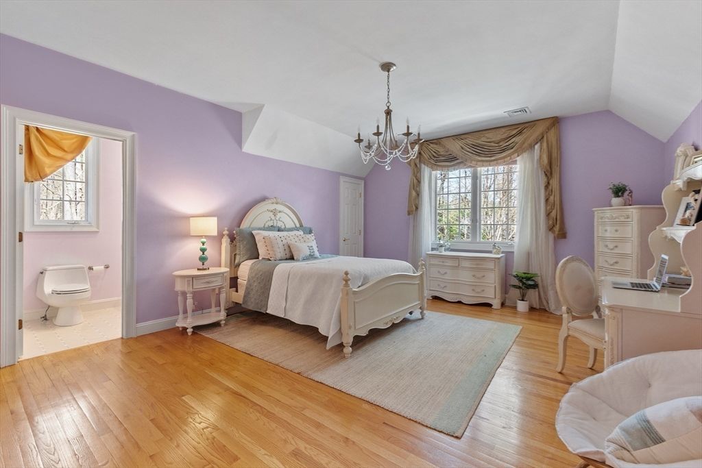 Bathroom, Bedroom, Chandelier, Interior, Wood Texture Flooring