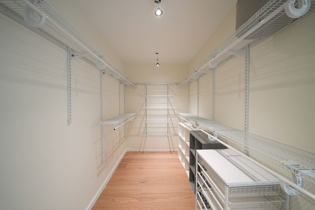 Interior, Recessed Lighting, Walk-in Closets, Wood Texture Flooring