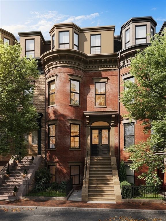Exterior, Facade, Brick Facade, Rowhouse