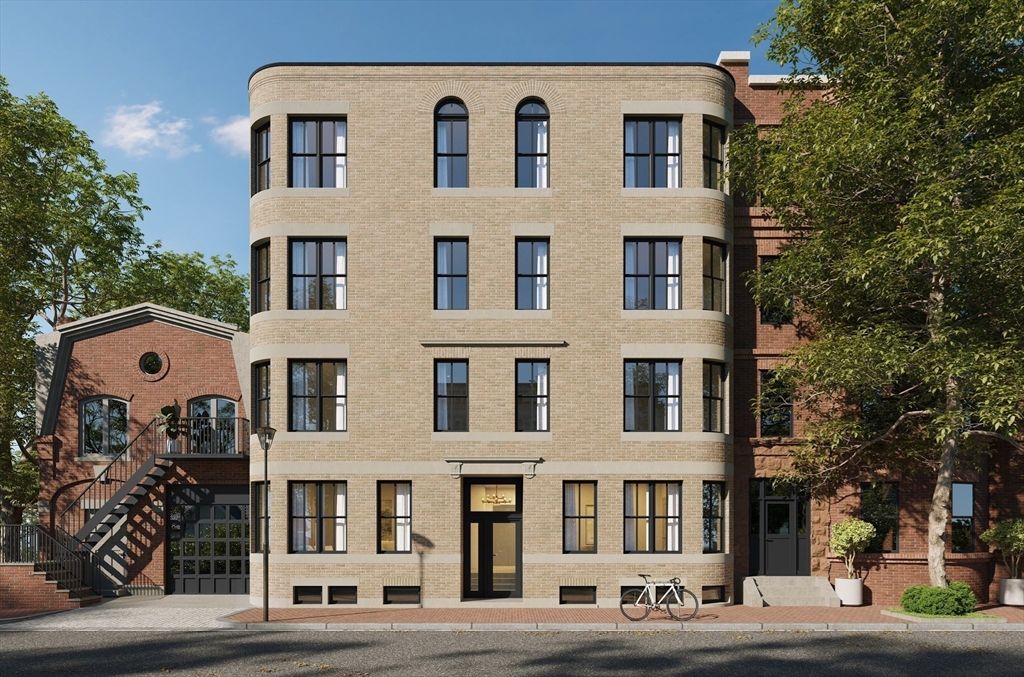 Exterior, Facade, Brick Facade, Rowhouse