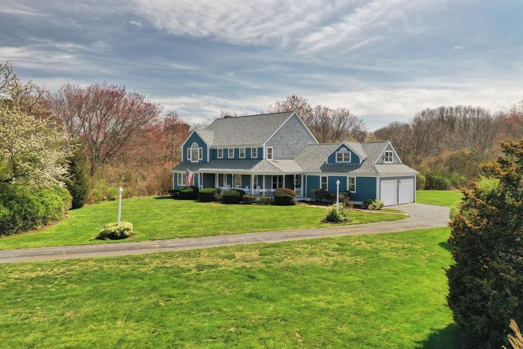 Attached, Backyard, Exterior, Facade, Cape Cod