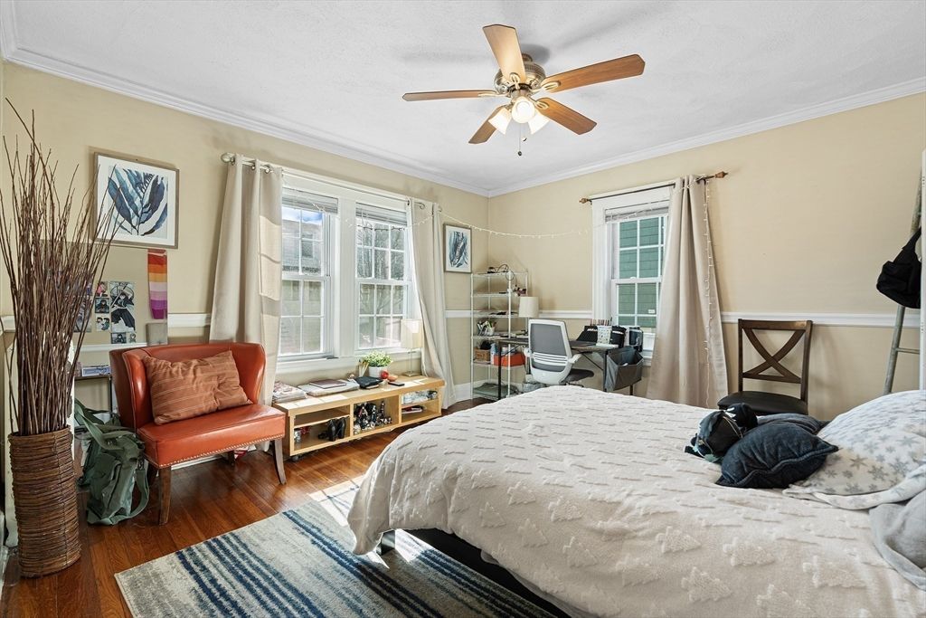 Bedroom, Home Office, Interior, Wood Texture Flooring