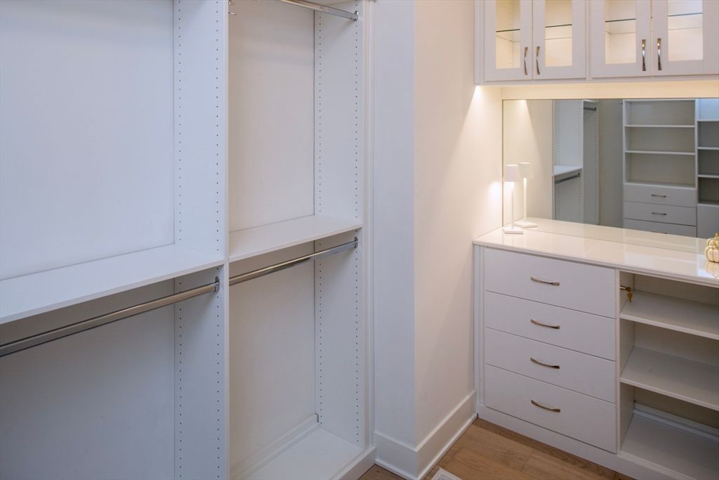 Interior, Walk-in Closets, Wood Texture Flooring