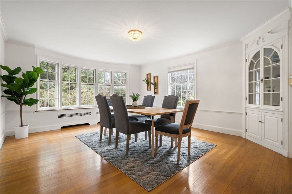 Dining room, Interior, Wood Texture Flooring