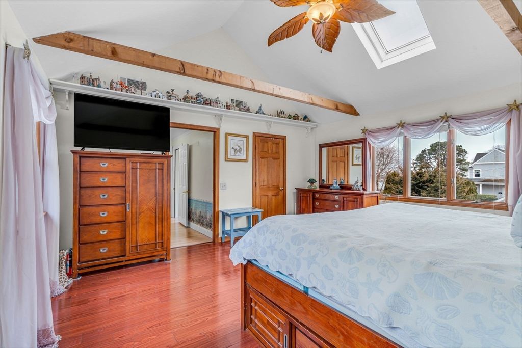 Bedroom, Interior, Wooden Beams, Wood Texture Flooring