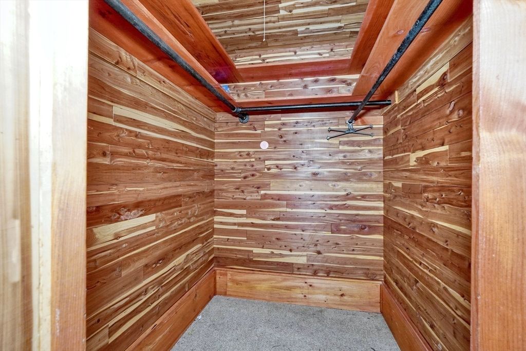 Empty room, Interior, Wooden Ceilings, Wooden Walls