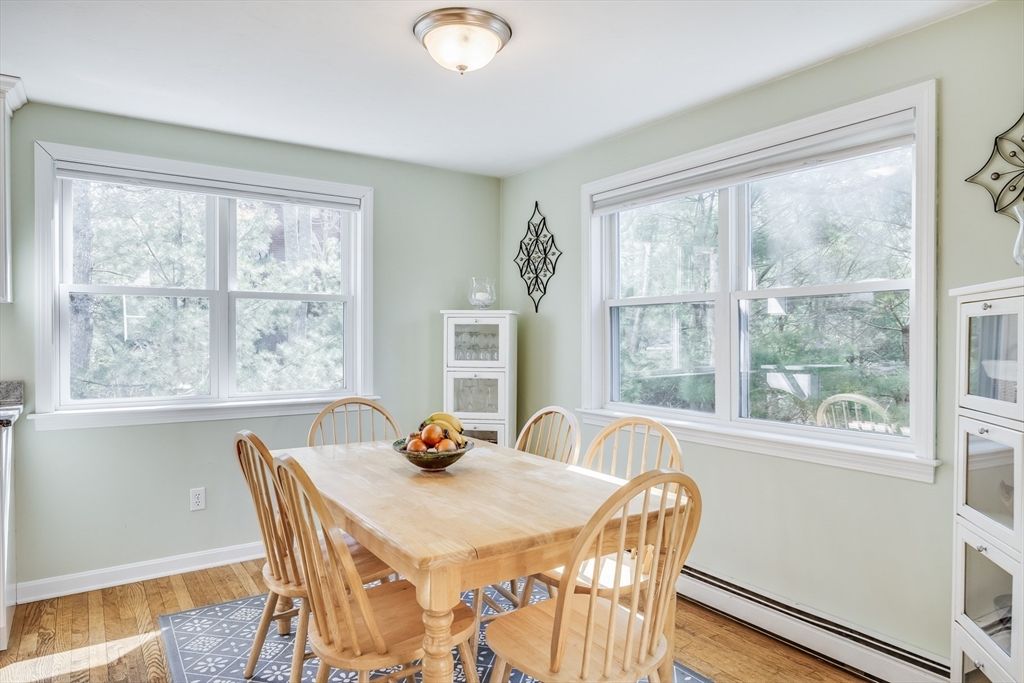 Dining room, Interior, Wood Texture Flooring