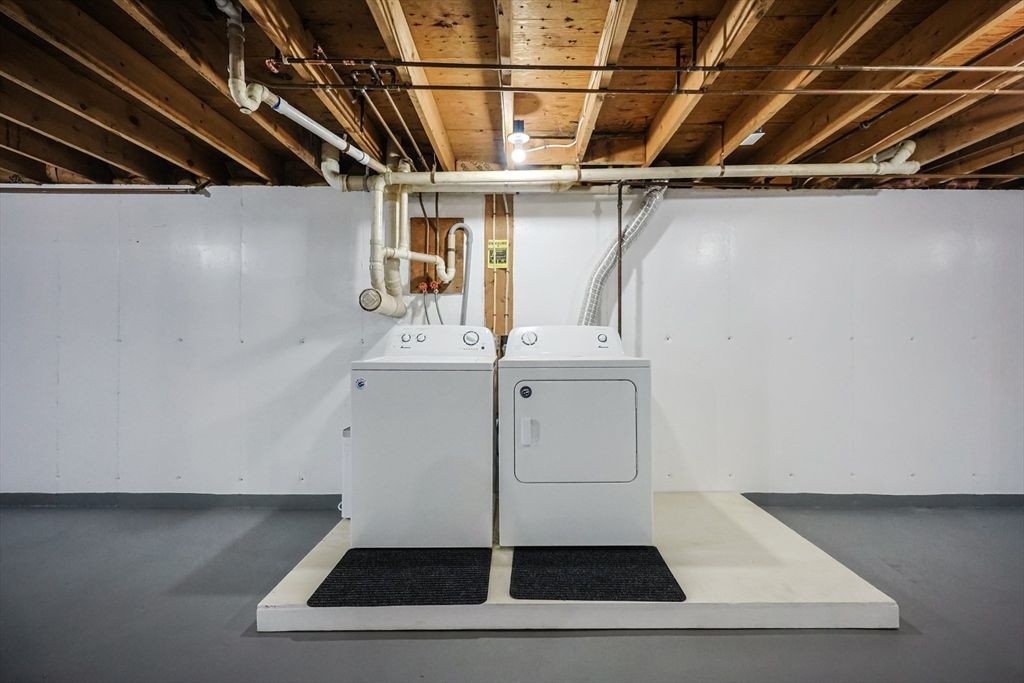 Interior, Utility Closets, Washer, Wooden Beams, Wooden Ceilings