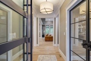 Interior, Pendant Lights, Recessed Lighting, Wood Texture Flooring