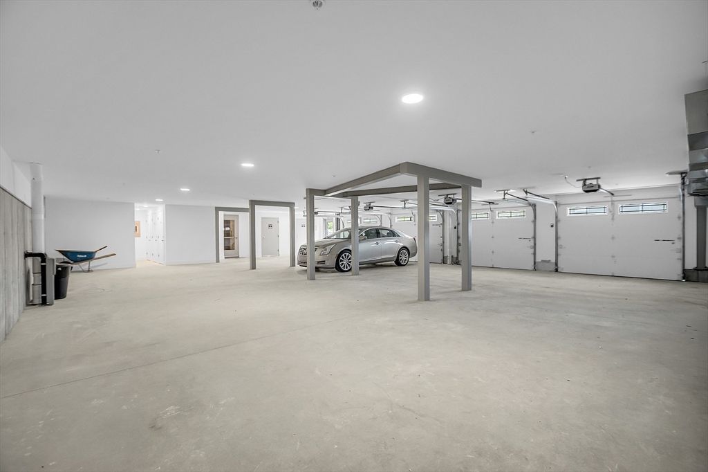Garage, Interior, Recessed Lighting
