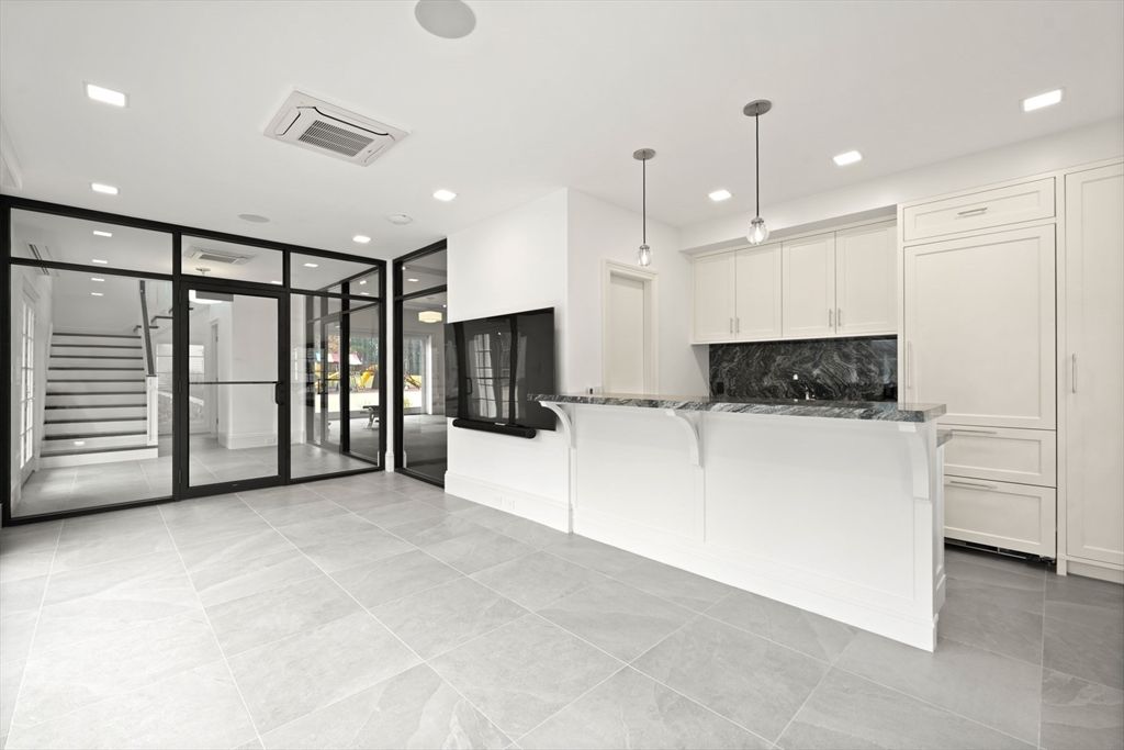 Interior, Kitchen, Pendant Lights, Recessed Lighting