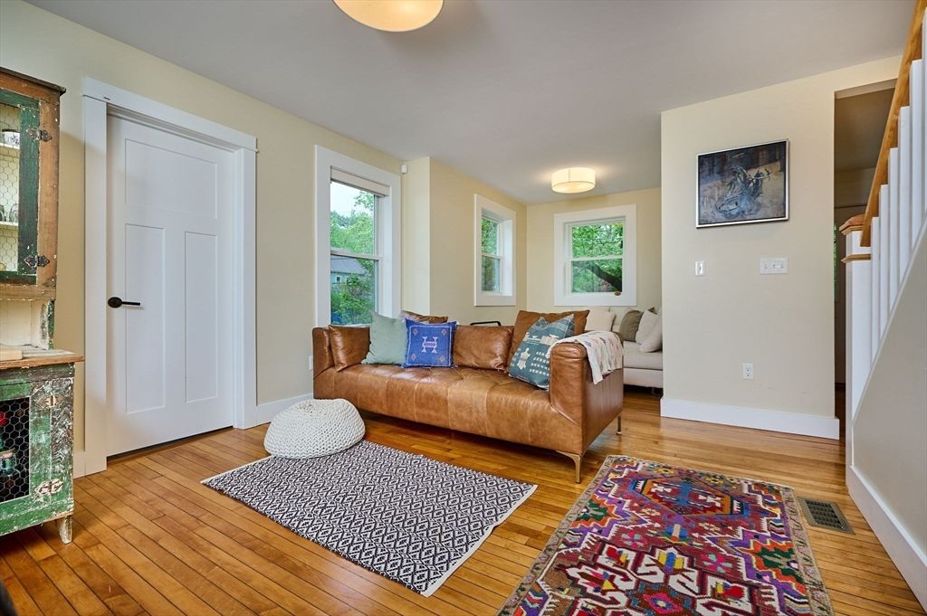 Fireplace, Interior, Living room, Wood Texture Flooring