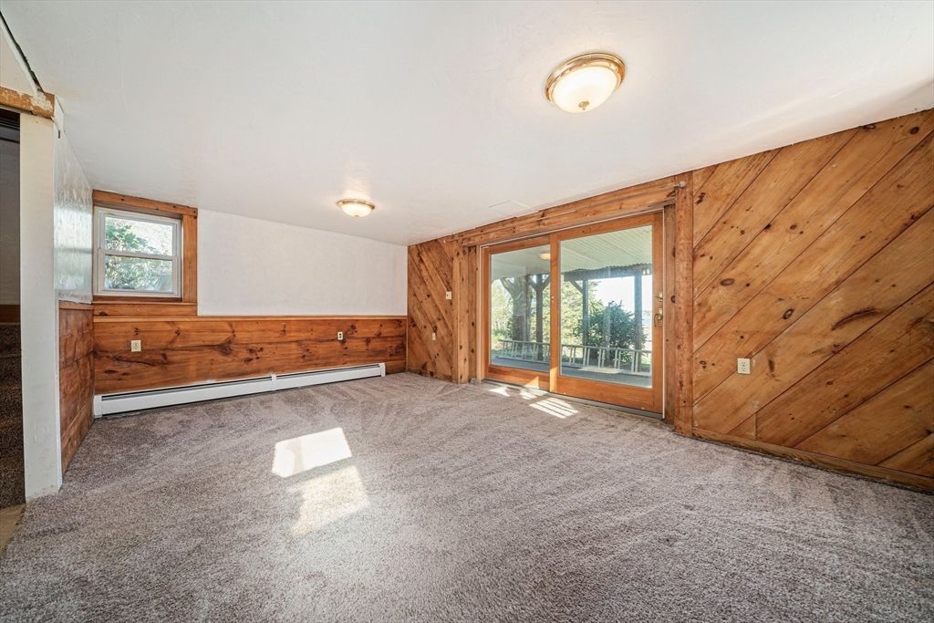Empty room, Interior, Wooden Walls