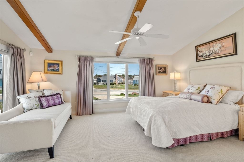 Bedroom, Interior, Wooden Beams