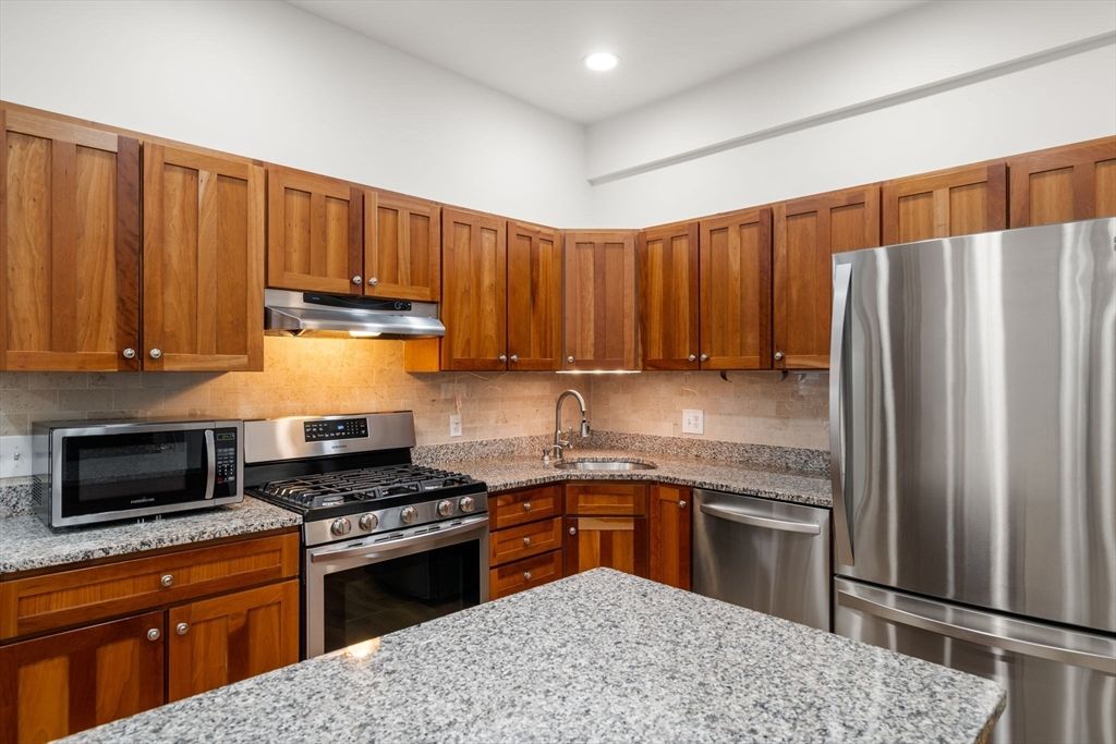 Interior, Kitchen, Recessed Lighting, Stainless Steel Appliances