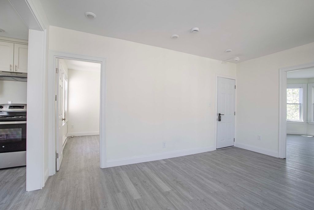 Empty room, Interior, Kitchen, Wood Texture Flooring