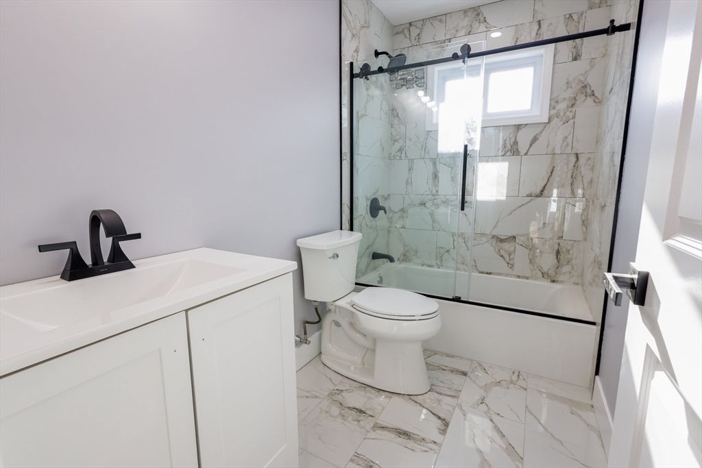 Bathroom, Glass Shower, Interior, Marble, Marble Walls