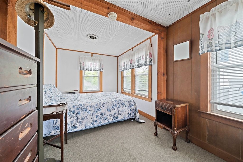 Bedroom, Interior, Wooden Walls