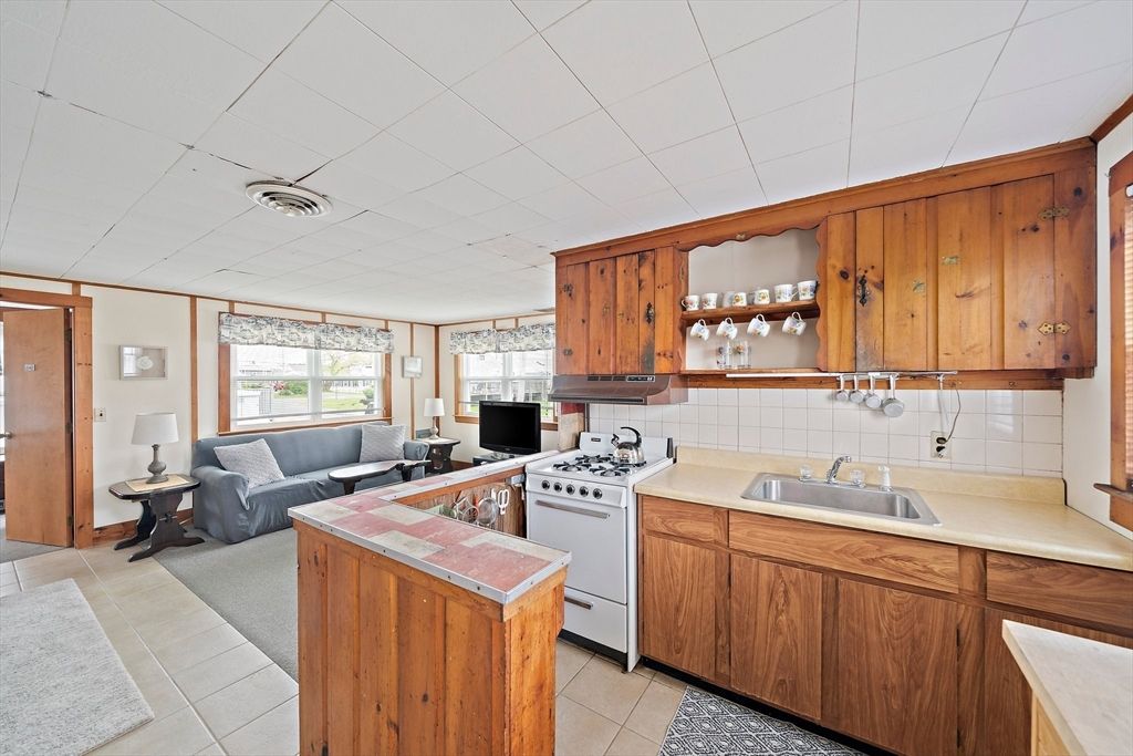 Interior, Kitchen, Living room