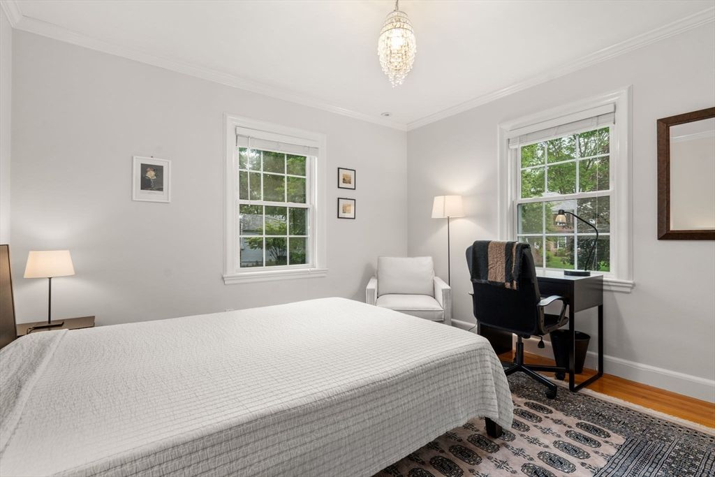 Bedroom, Home Office, Interior, Wood Texture Flooring