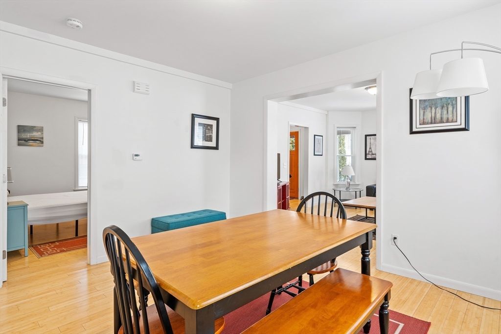 Dining room, Interior, Wood Texture Flooring
