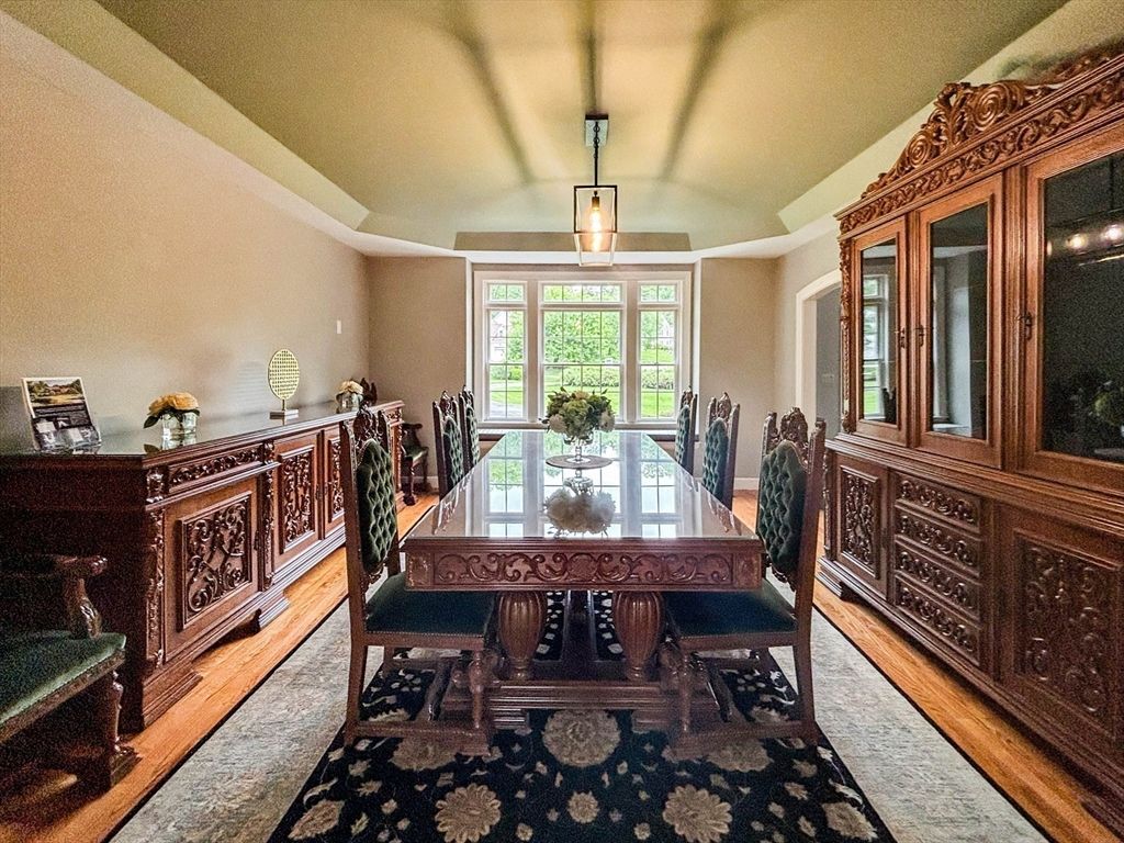 Dining room, Interior, Wood Texture Flooring