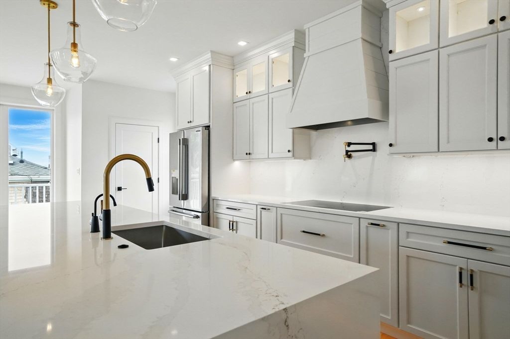 Interior, Kitchen, Pendant Lights, Recessed Lighting