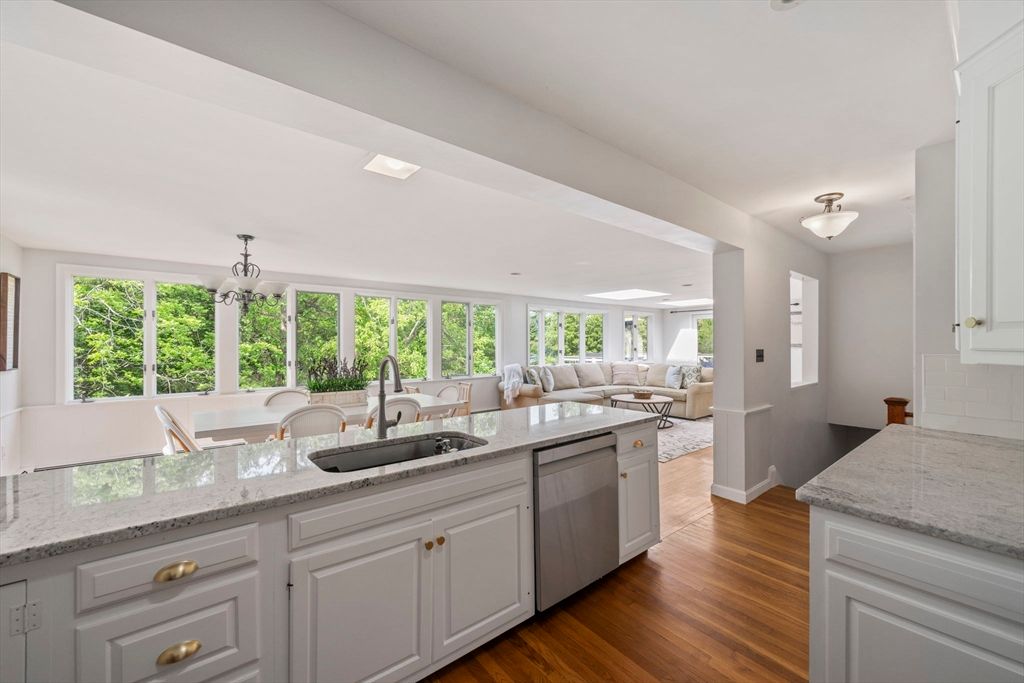 Interior, Kitchen, Living room, Wood Texture Flooring