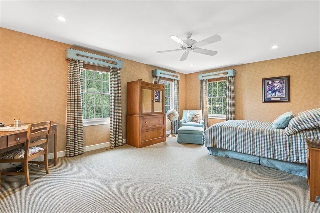 Bedroom, Home Office, Interior, Recessed Lighting